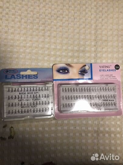 Наборы накладных ресниц и клей за все 400