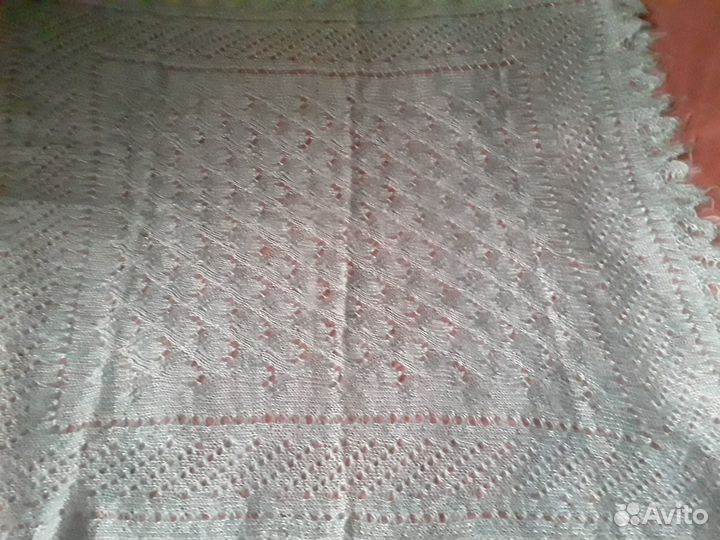 Пуховый платок/паутинка/шаль из козьего пуха