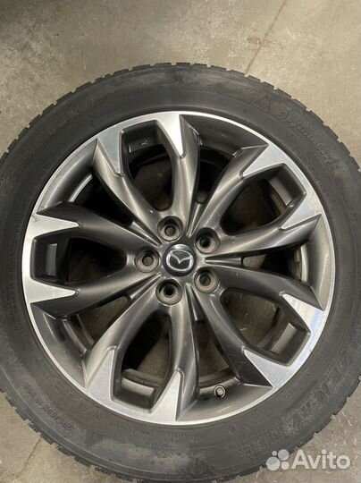 Оригинальные колеса R19 Mazda CX-5 с резиной зима