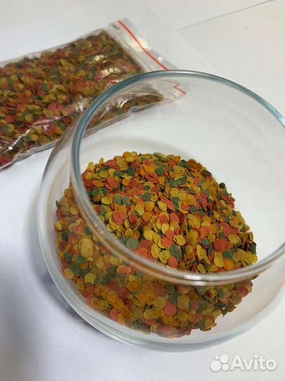 Корм для рыбок и черепах