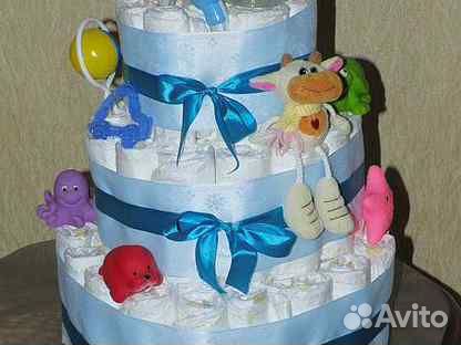 Торт из памперсов