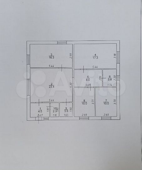 Дом 100 м² на участке 8 сот.