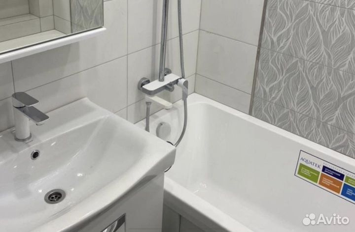 Ремонт ванной комнаты под ключ