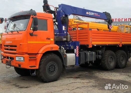 КамАЗ 43118-23027-50 с КМУ, 2023