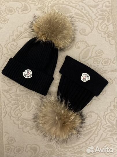 Moncler шапки новые