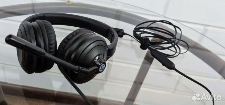 Наушники с микрофоном для пк HP USB Headset 500