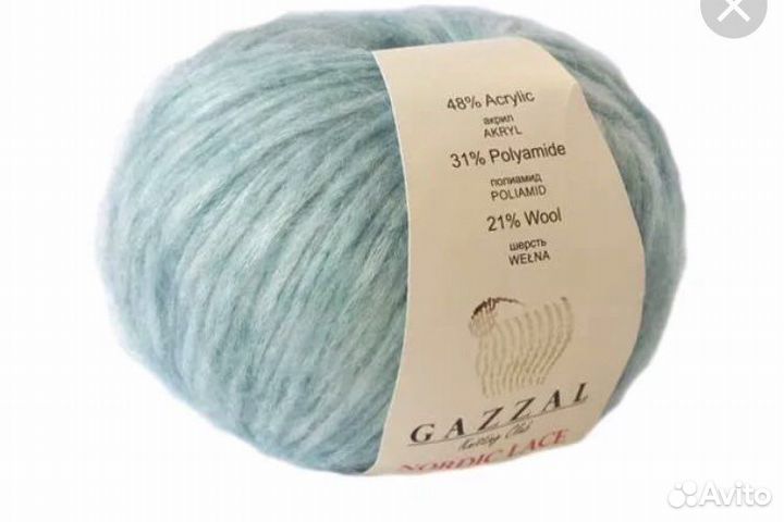 Пряжа gazzal Nordic lace