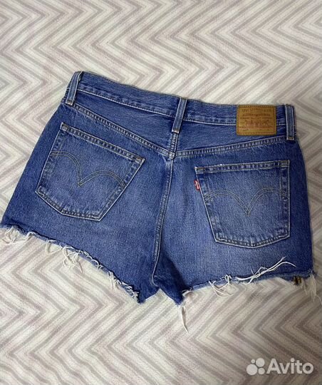Джинсовые шорты levis 501 w28