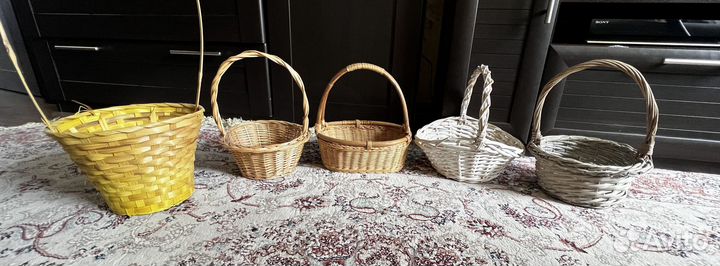 Корзина плетеная