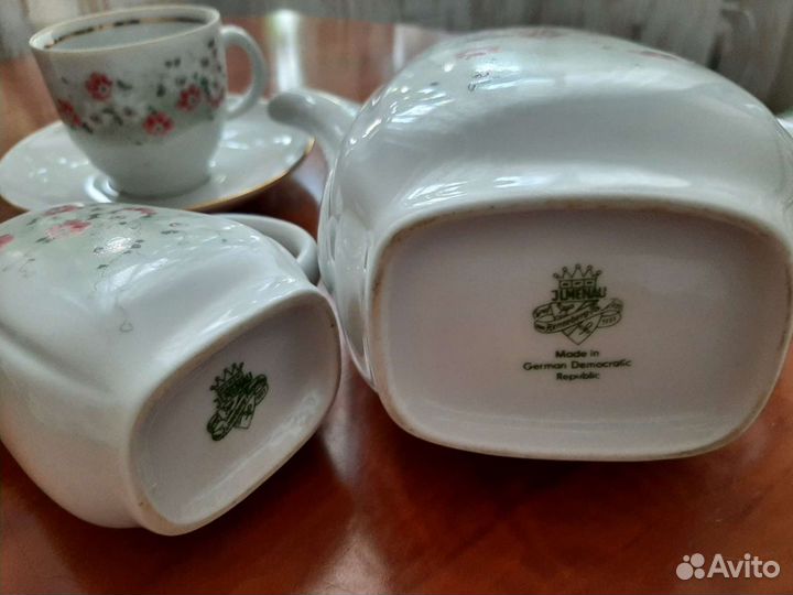 Кофейный сервиз производство ГДР
