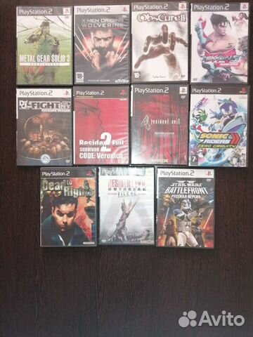Игры для ps2
