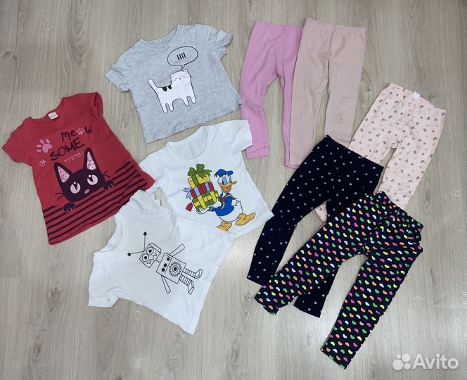 Пакет вещей для девовки 98 р