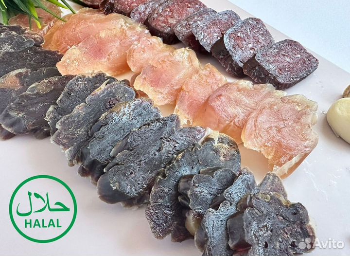 Гуси копченые и вяленные, колбасы казылык, курахан