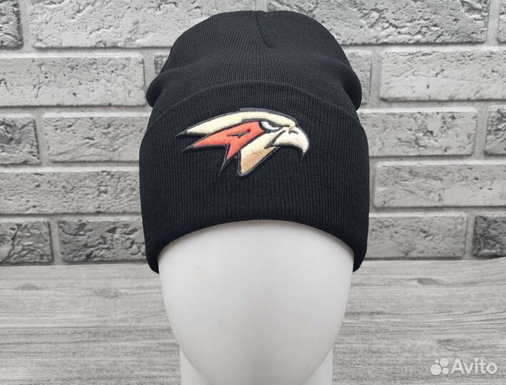 Шапка вязаная мужская KXl avangard omsk чёрная