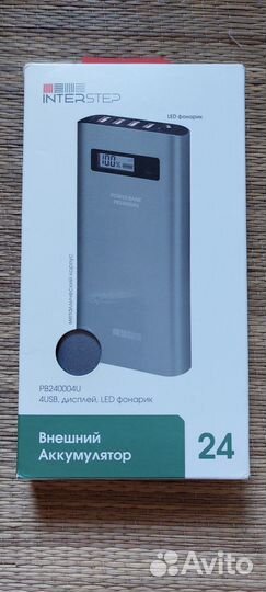 Внешний аккумулятор InterStep PB240004U