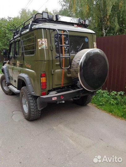 Бокс (чехол) запасного колеса на УАЗ хантер и Humm