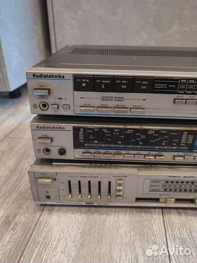 Комплект аудиотехники Radiotehnika, Лорта