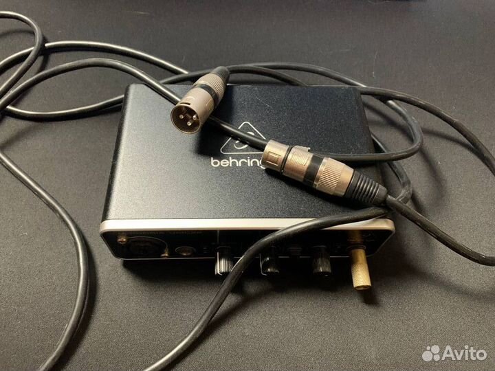 Behringer UMC22 +переходники