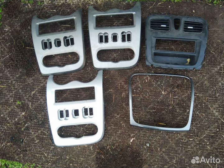 Рамки под магнитолу для Ситроен Пежо Рено