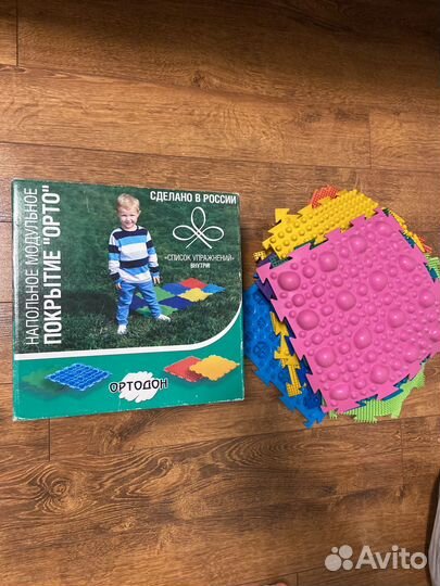 Коврик пазл ортопедический