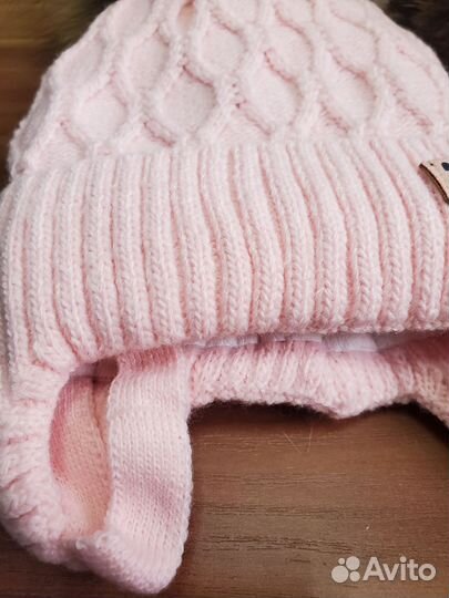 Шапочки зимние. 2-4 г. Новые
