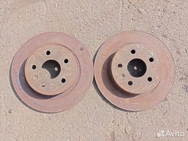 Диски тормозные задние chevrolet cruze