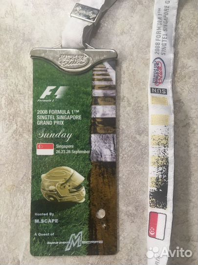 Vip Билеты на Formula 1 Singapore 2008