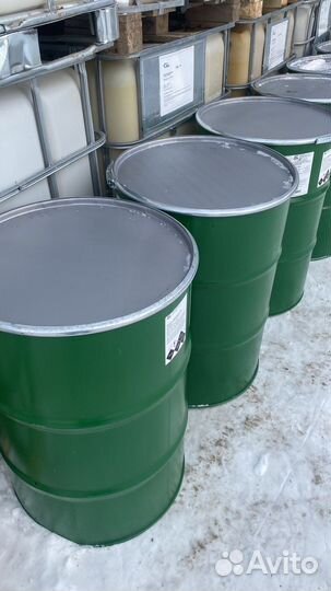 Бочка металлическая с крышкой