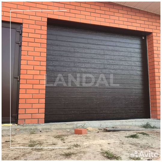 Гаражные секционные ворота