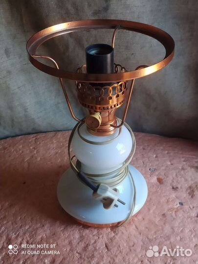 Настольная лампа СССР винтаж
