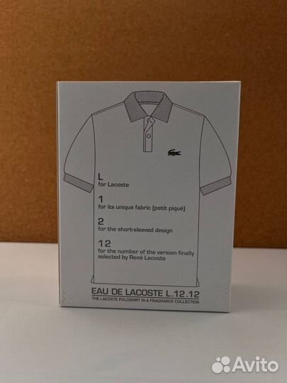 Lacoste L.12.12 Blanc – Pure 100ml (Мужские духи)