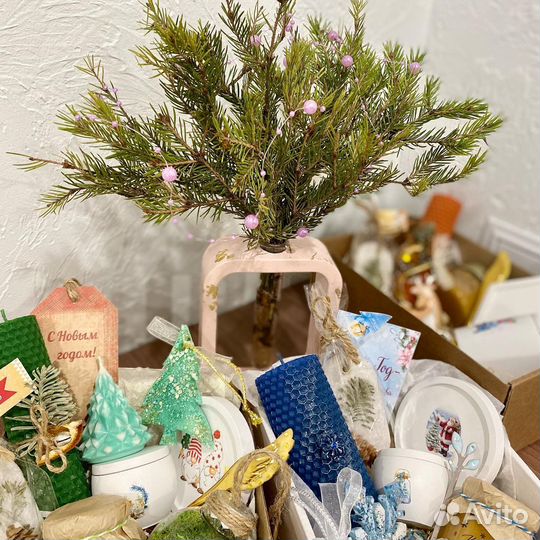 Подарочный набор новый год, новогодние боксы