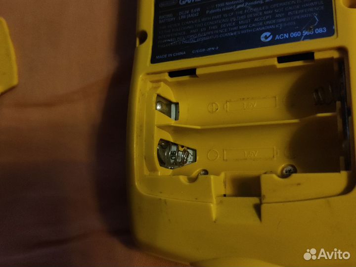 Nintendo game boy color