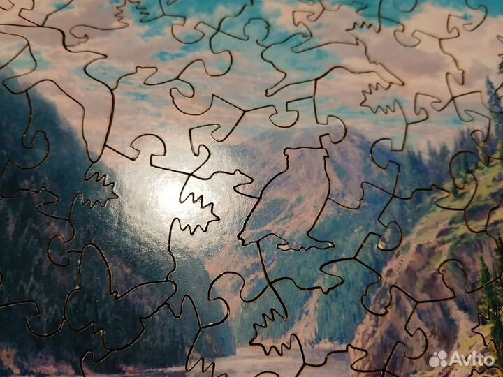 Деревянный пазл 140 деталей