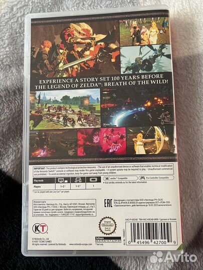 Игра на nintendo switch по Зельде