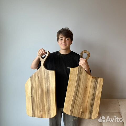 Разделочные доски из дерева ореха, дуба и ясеня