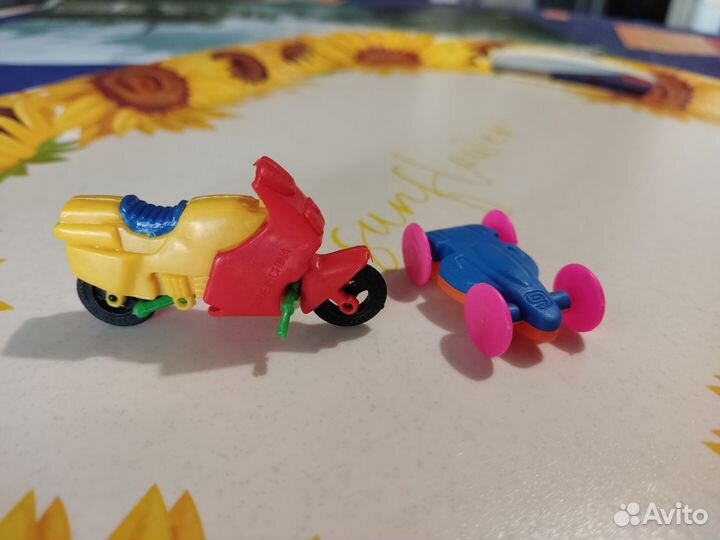 Игрушки из киндера 90х