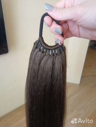 Хвост на резинке