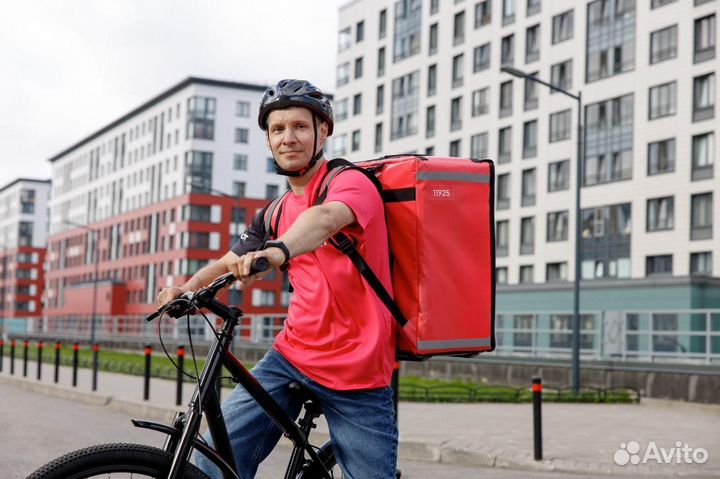 Велокурьер доставки Самокат (еженедельные выплаты)