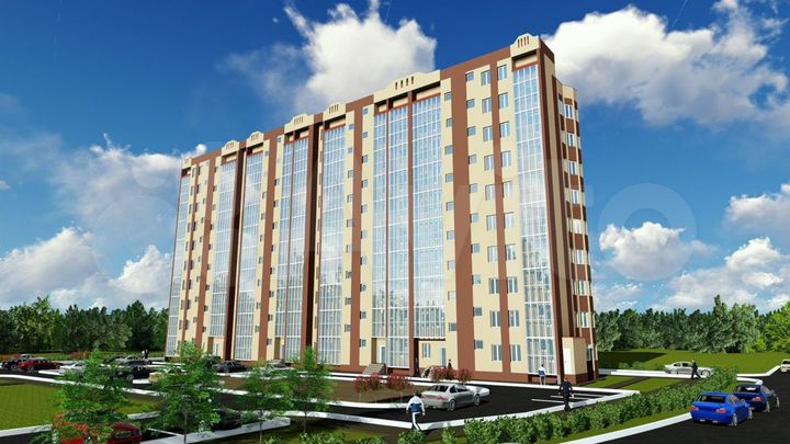 3-к. квартира, 71,3 м², 8/9 эт.