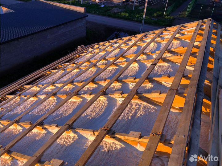 Утепление фасадов, стен, мансард, перекрытий (ппу)