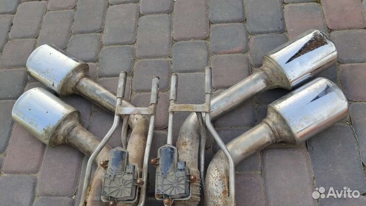 Выхлопная система банки Mercedes w463 G463