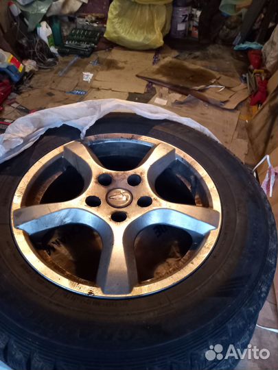 Колеса dunlop graspic в сборе r16 зимние 215 65