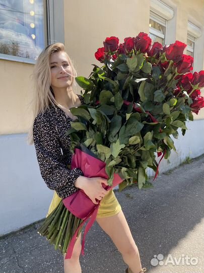 Метровые розы