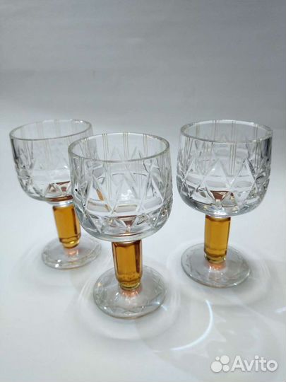 Рюмка факел хрусталь СССР
