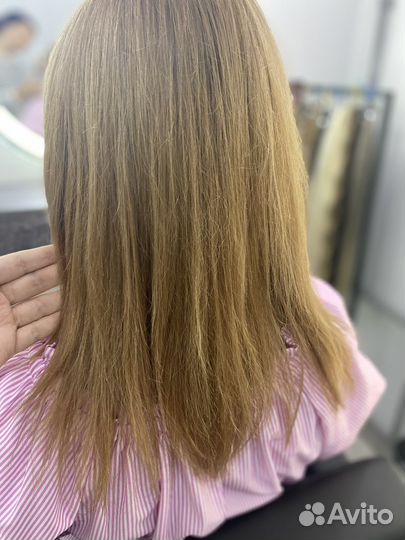 Наращивание волос Афронаращивание