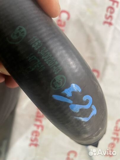 Патрубок системы охлаждения BMW X3 E83 M54