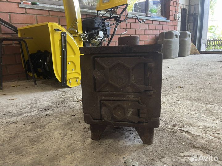 Печь буржуйка чугунная разборная