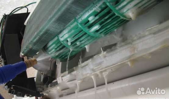 Чистка, ремонт, заправка, мойка сплит систем