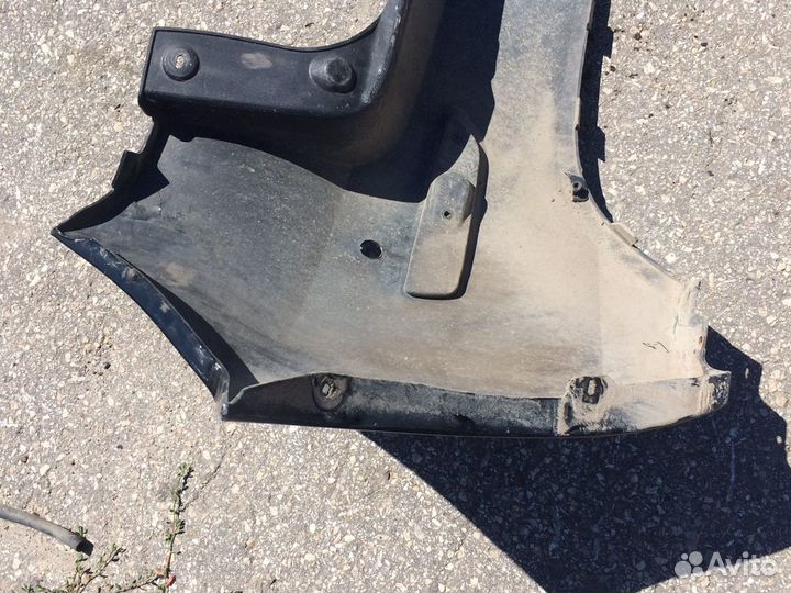 Бампер задний kalina 2 хэтчбек